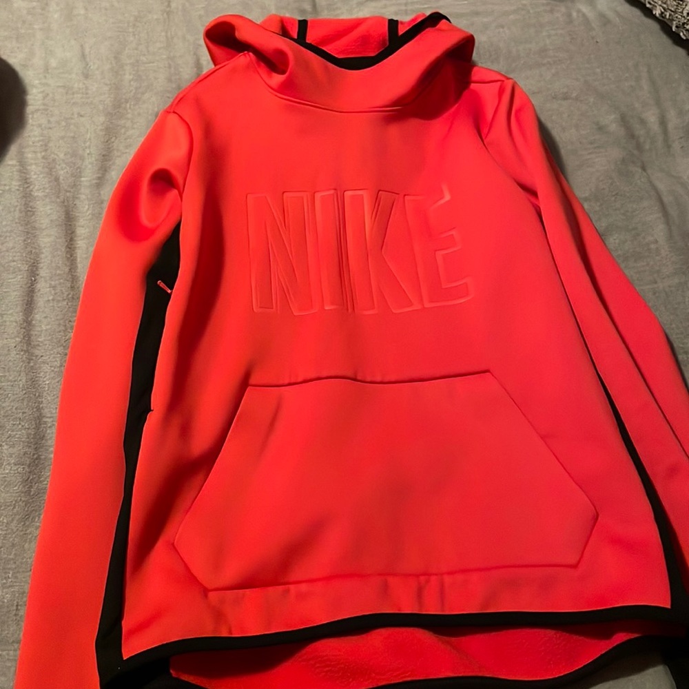 Orange hoodie